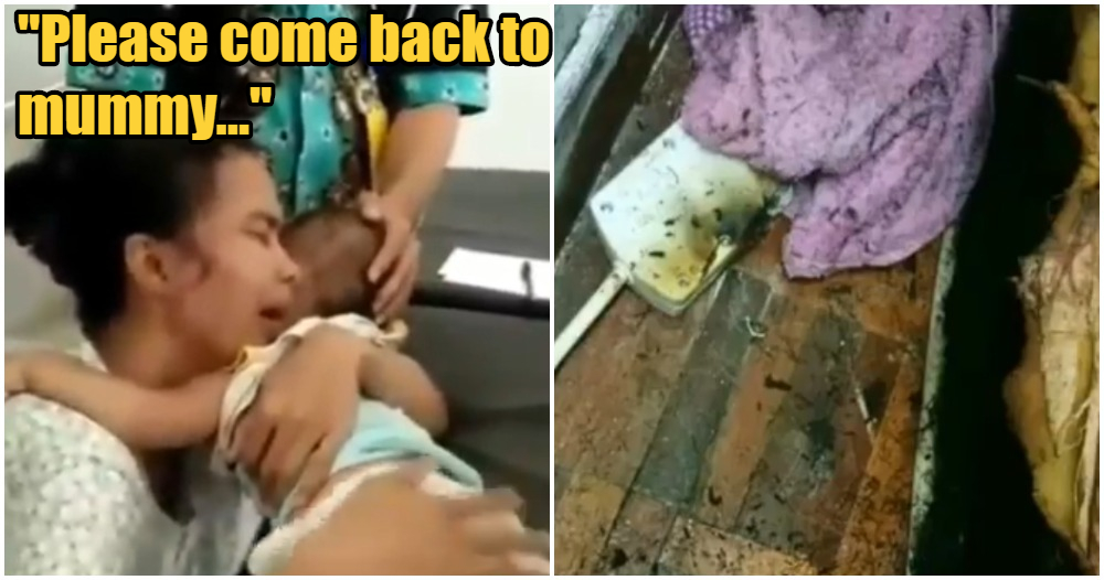Video: Grief-Stricken Mum Tries To Revive Dead Baby That Was Electrocuted By Exposed Wires - WORLD OF BUZZ