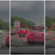 Video: Perodua Axia Causes Accident & Almost DRIVES OVER Motorcyclist In Shah Alam, Then Escapes - WORLD OF BUZZ
