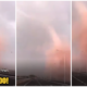 Watch: Man Drives Into Pink Tornado in Johor Believed to Be Caused by Chemical Pollution - WORLD OF BUZZ