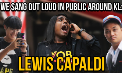 We Sang Out Loud In Public Around KL: Lewis Capaldi - WORLD OF BUZZ
