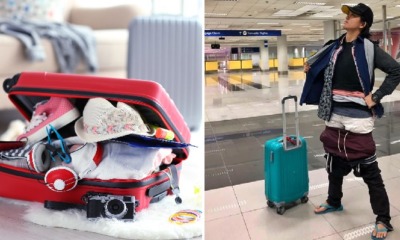 Woman Hilariously Decides to Wear Extra 2.5kg of Clothes After Discovering Luggage is Overweight - WORLD OF BUZZ