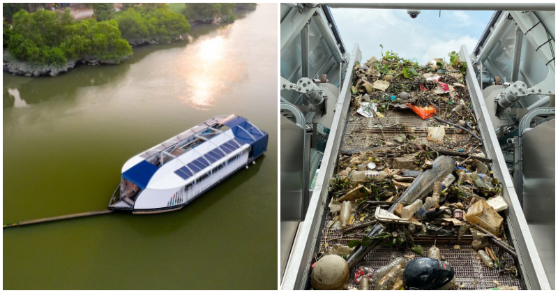 The Ocean Cleanup Interceptor 002 Was Spotted in the Klang River {i - WORLD OF BUZZ