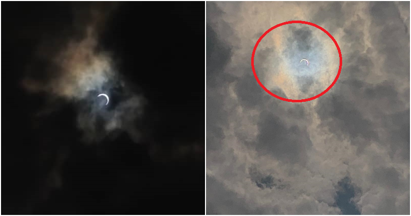 After 21 Years, The 'Ring Of Fire' Solar Eclipse is Happening NOW Till 3pm! - WORLD OF BUZZ 1