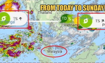 Breaking: Penang Will Be Caught Between TWO TYPHOONS, Residents Advised To Be On Alert - WORLD OF BUZZ