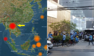 BREAKING: Thai-Laos Border Hit By 6.1-Magnitude Earthquake, Tremors Were Felt In Bangkok - WORLD OF BUZZ