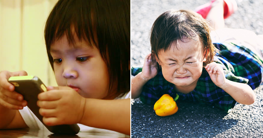 Study: Young Kids Who Use Phones Are More Likely to Misbehave & Have Emotional Problems - WORLD OF BUZZ