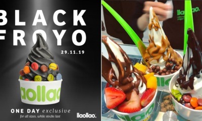 Llaollao Introduces New Charcoal Flavour On 29 November For Black Friday - WORLD OF BUZZ