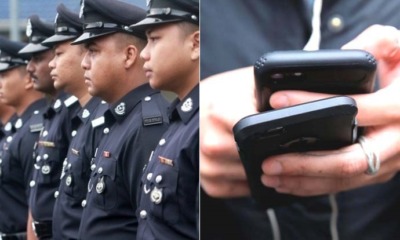 Govt: PDRM Can't Randomly Check Your Phone Unless You're - WORLD OF BUZZ
