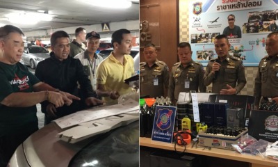 63yo M'sian "King of Fake Liquor" Caught Red-Handed In Bangkok After 30 Years In Business - WORLD OF BUZZ