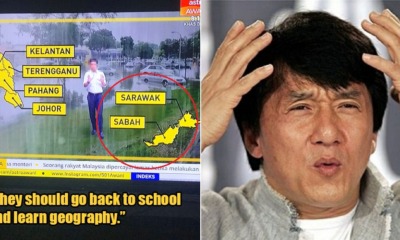 Netizens Asked Local News Channel To Balik Sekolah After They Labelled Sabah & Sarawak Wrongly On Map - WORLD OF BUZZ