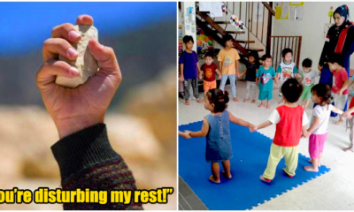 Indo man annoyed at singing kids threw rock at kindergarten - WORLD OF BUZZ