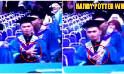 Magician Did Magic Trick To Live Camera, Adding Swag To His Graduation Ceremony - WORLD OF BUZZ