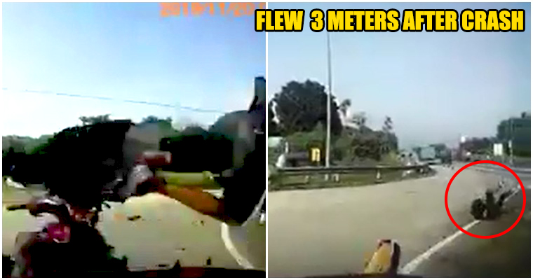 Motorcyclist get what he asked for after running a red light - WORLD OF BUZZ 7