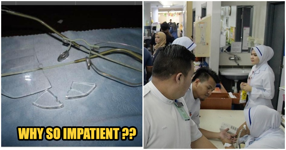 M'sian Patient Still Gets Treated Despite Beating Up Medical Assistant Till He Bled - WORLD OF BUZZ