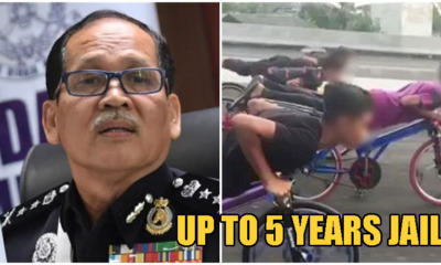 PDRM: Parents of Kids Who Race 'Basikal Lajak' May Face Legal Consequences For Negligence - WORLD OF BUZZ 2