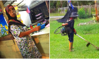 RM600 Per Month Is Not Enough For 6 Grandchildren, 66 Y/O Grandmother Were Forced To Do Odd Jobs - WORLD OF BUZZ