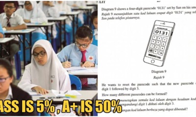 SPM Students Petition For Add Math Paper Passing Mark To Be 5%, "A+" To Be 50% - WORLD OF BUZZ 4