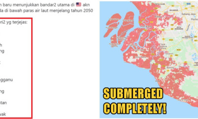 These M'sian Cities May No Longer Be Around By 2050 Due To Rising Sea Levels - WORLD OF BUZZ
