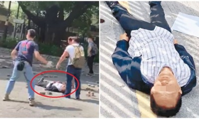 Video: 70yo Cleaner Allegedly In Critical Condition After Being Struck By Brick During Riots - WORLD OF BUZZ 6