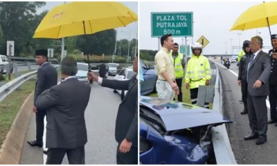 YDP Agong Stops To Check On Accident Victims Twice On Highway, Touches Netizen's Hearts - WORLD OF BUZZ 4