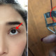 Woman Accidentally Rips Out ALL Her Eyelashes After Her Hand Slipped While Curling Them - WORLD OF BUZZ