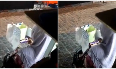 Lady Asking For Public Donations Does Part Time Gambling When On The 'Job' In Ipoh - WORLD OF BUZZ 2