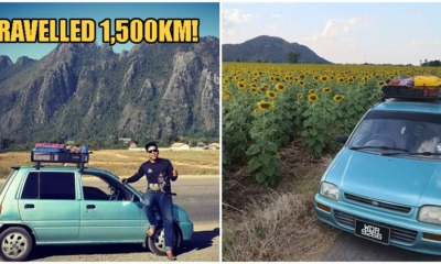 M'sian Goes On Incredible 1,500km Roadtrip Driving A Kancil He Bought For Only RM1,500! - WORLD OF BUZZ 1