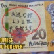 Netizen Asking Social Media For Help To Identify Owner Behind Heartbreaking RM20 Note - WORLD OF BUZZ