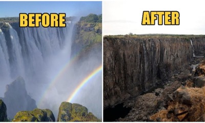 One of The World's Largest Waterfalls Has Dried Up Completely Due To Climate Change - WORLD OF BUZZ 3