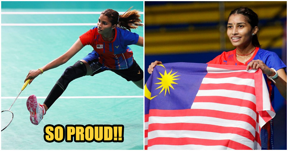 M'sian Shuttler S.Kisona MEnds 46 Year Drought By Bringing Home Gold - WORLD OF BUZZ