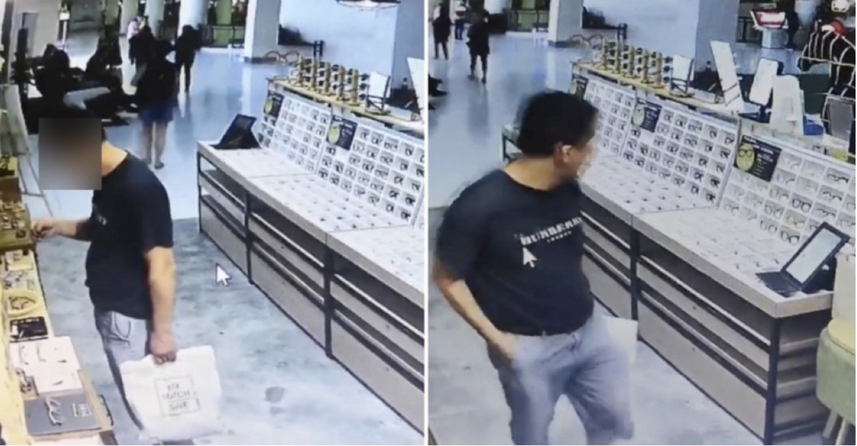 Singaporean Caught Red Handed Stealing, Explains He Was Just Play-Play Only - WORLD OF BUZZ 3