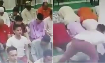 Tough Guy Stealings Bags In The Mosque While Everyone Else Is Praying - WORLD OF BUZZ 3