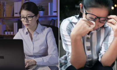 Woman Has Vision Problems & Starts Leaking Fluid From Eye After Overworking at Her Job - WORLD OF BUZZ 8