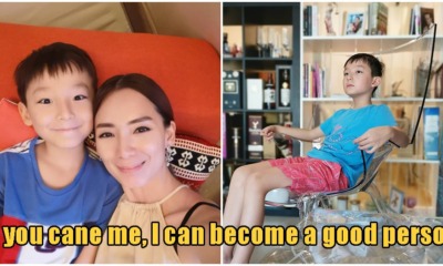 Adorable 8yo Boy Asks Mum To Cane Him Because He "Wants To Grow Up To Be Good" - WORLD OF BUZZ 2