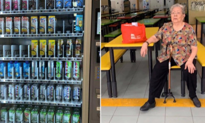 Grandma Drink Stall of Over 60 Years Forced  & Was Replaced by Vending Machine - WORLD OF BUZZ