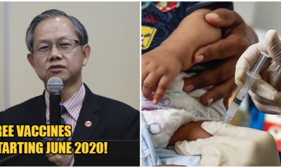 MoH: Babies Born On Jan 1st 2020 Onwards Can Receive FREE Vaccinations Starting In June - WORLD OF BUZZ 3