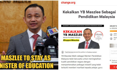 Netizens Create Petition to Have Dr Maszlee Bin Malik Back As Minister of Education - WORLD OF BUZZ 2