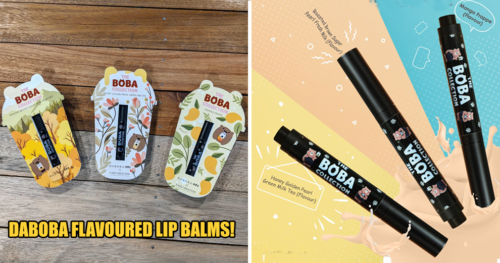 [TEST] OMG Daboba Just Launched Bubble Tea Flavoured Lip Balms & Here's How You Can Get One For Yourself! - WORLD OF BUZZ 5