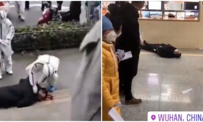 Watch: Remaining Wuhan Citizens Allegedly Collapsing On The Streets After Outbreak Of Wuhan Virus - WORLD OF BUZZ 2