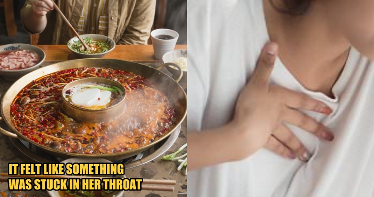 Woman Feels Pain in Her Throat & Chest After Having Hotpot, Coughs Up Blood The Next Day - WORLD OF BUZZ 5