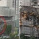 BREAKING: Apartment Building In Taman Desa Collapses Partially, Number of Injured Undetermined - WORLD OF BUZZ 1