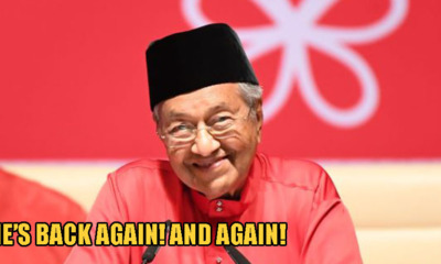 BREAKING: Tun M Makes Big U-Turn, Back Again As Bersatu President After Resigning 2 Days Ago - WORLD OF BUZZ