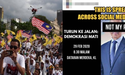 JUST IN: A Demonstration Had Been Called at Dataran Merdeka TONIGHT at 8:30pm - WORLD OF BUZZ