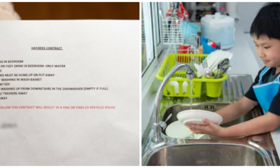 This Genius Mother Made Her Kids Sign A Contract & Imposed Fines If They Didn't Do Their Chores - WORLD OF BUZZ 1
