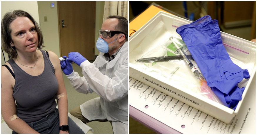 43yo Mother of 2 Is The First Human Subject To Test Possible Coronavirus Vaccine In United States - WORLD OF BUZZ 4