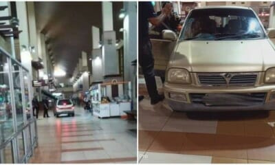 55yo Woman Drives Her Perodua Kancil into Kuala Terengganu Airport, - WORLD OF BUZZ 2