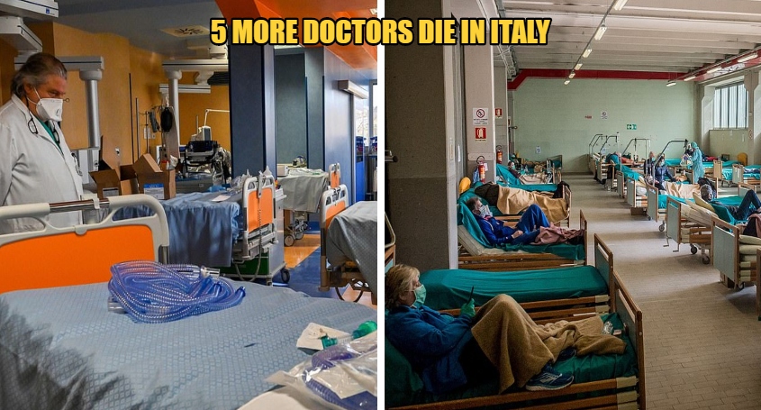 5 More Doctors Die In Italy & 2,629 Health Workers Infected, - WORLD OF BUZZ