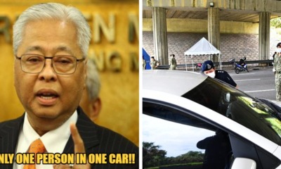 Defence Minister: Only One Person In One Private Vehicle - WORLD OF BUZZ