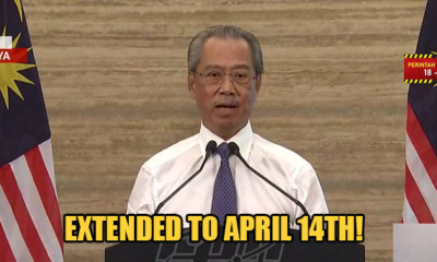 BREAKING: Movement Control Order Will Be Extended Until April 14th 2020, Says PM - WORLD OF BUZZ