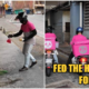 Charitable Food Panda Deliverymen Distribute Free Packed Meals To Ipoh's Homeless During MCO - WORLD OF BUZZ 6